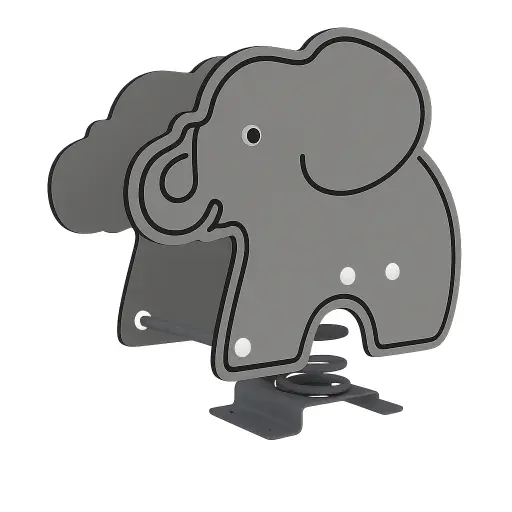Mecedora Resorte Elefante