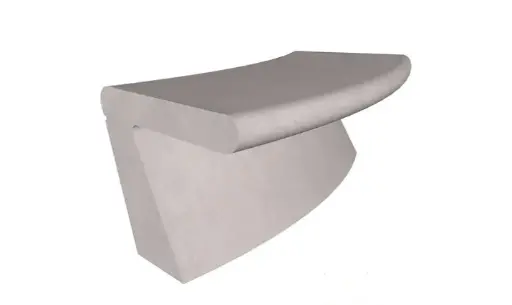 Banca Curvo Exterior Modelo 04